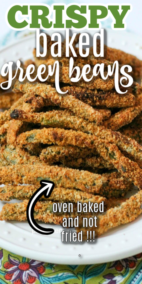 These crispy oven baked green bean fries are the perfect seasoned side dish. Coated with almond meal and a blend of mouthwatering seasonings, you won't believe how fast they will disappear right before your eyes.