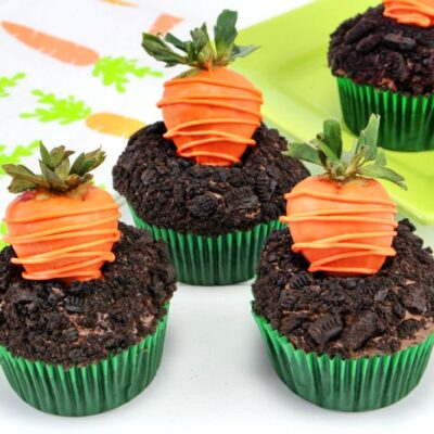 Easter Chocolate Cupcakes - Carrot Patch Cupcakes 23 Easter Chocolate Cupcakes 6