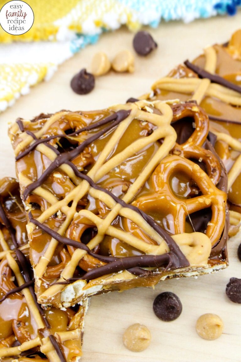 Chocolate Caramel Pretzel Bars – Easy Sweet and Salty Snack