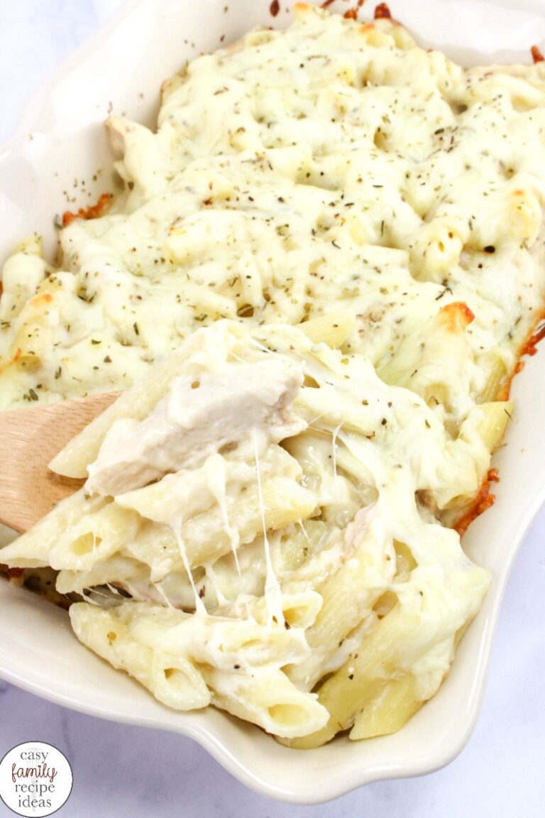 Chicken Alfredo Penne Pasta – Easy and Delicious