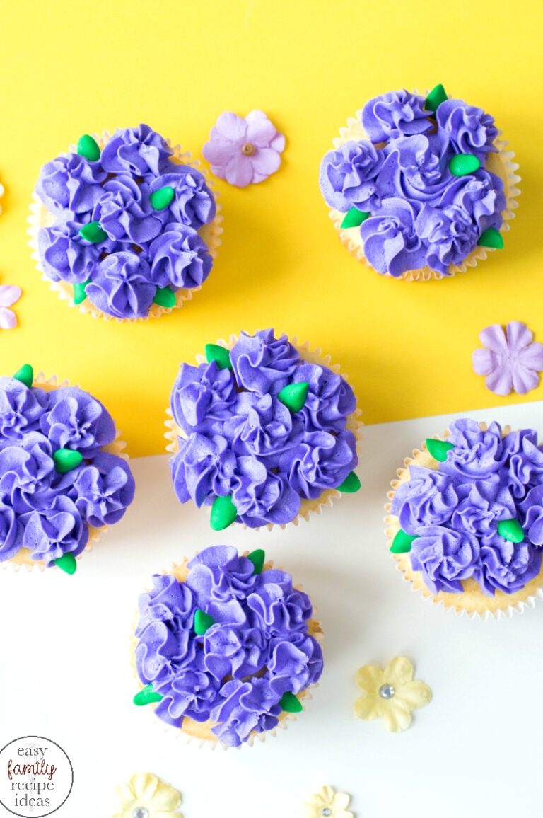 Easy Flower Cupcakes Perfect for Easter and Mother’s Day