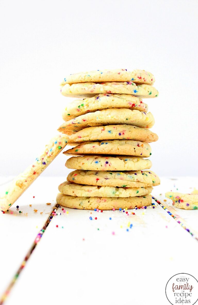 The Best Funfetti Sugar Cookies – Easy Cookie Recipe