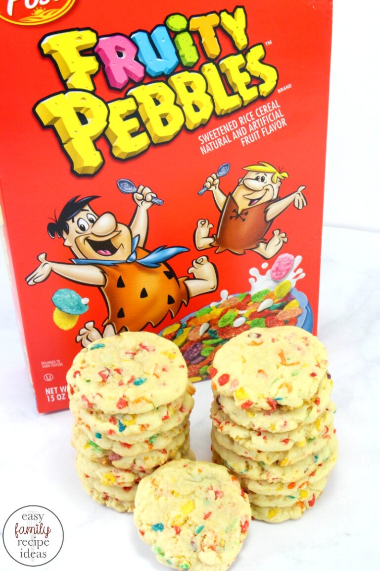 Fruity Pebbles Cookies – Easy Pudding Cookies
