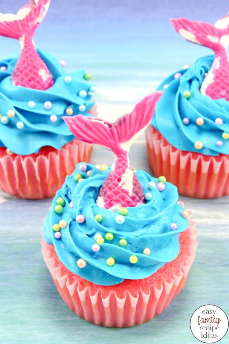 Mermaid Cupcakes – Easy Mermaid Cupcakes Everyone Will Love