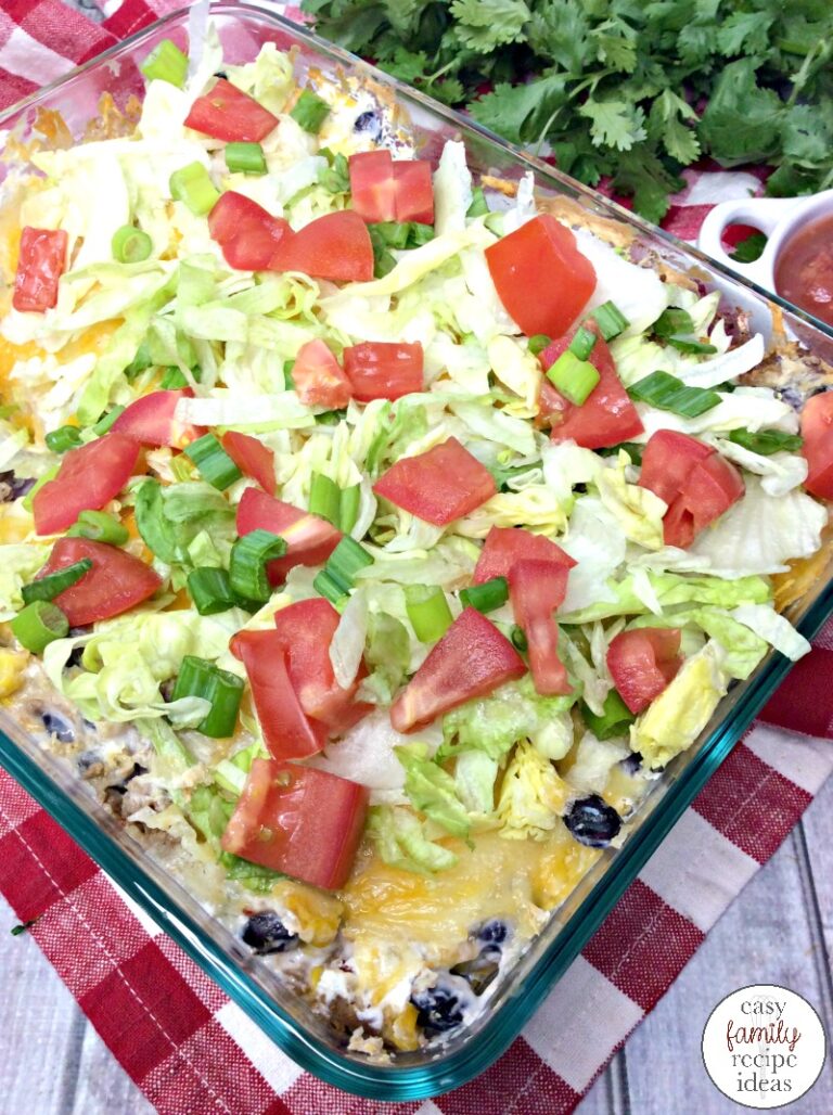 Taco Casserole Recipe Your Family will Love