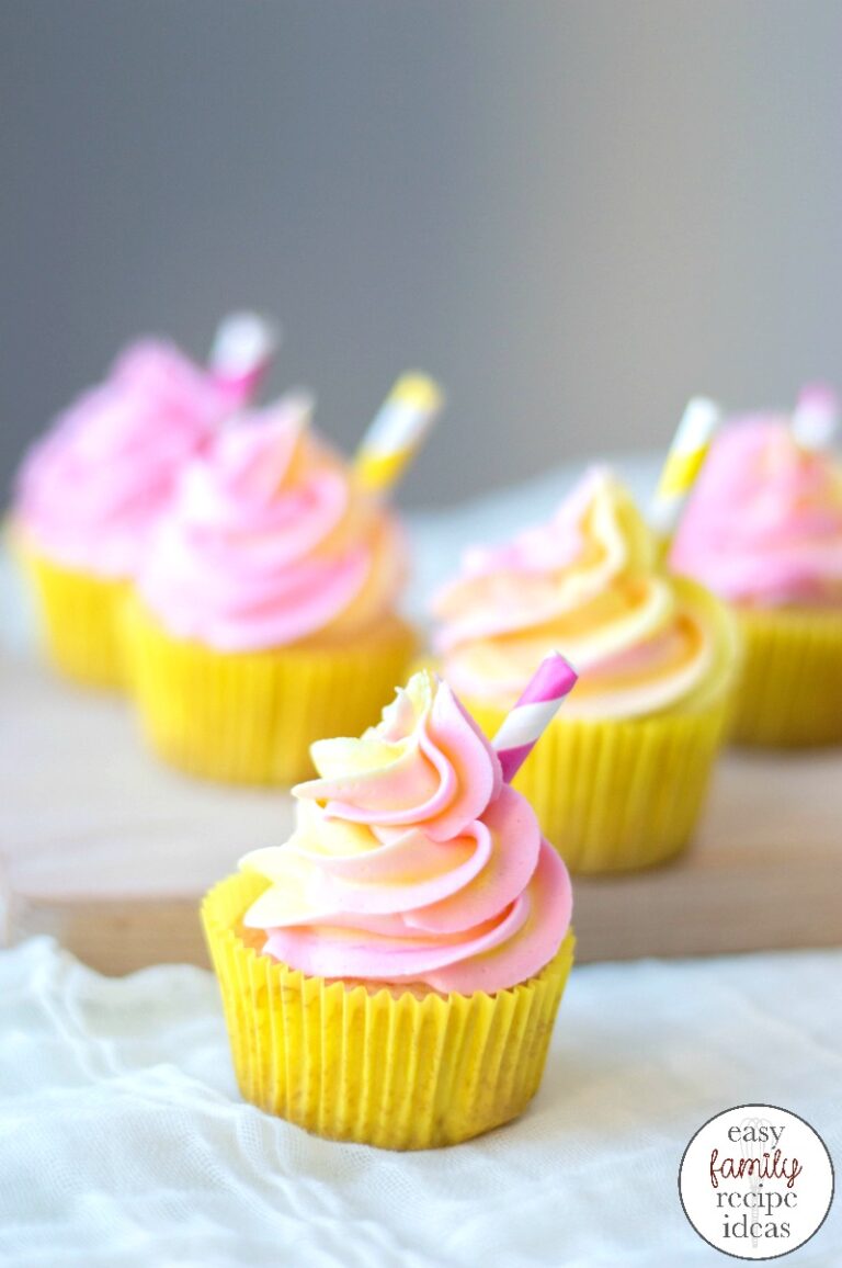 Pink Lemonade Cupcakes are the Best Summer Cupcakes