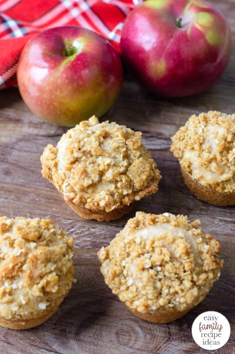 The Best Apple Muffins with Crumble Topping Perfect Fall Recipe