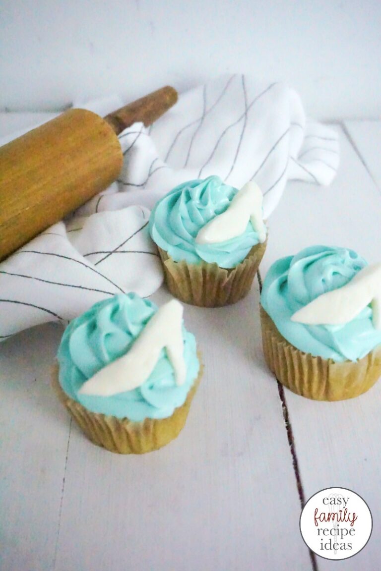 Cinderella Cupcakes – Easy Cupcake for a Princess Party