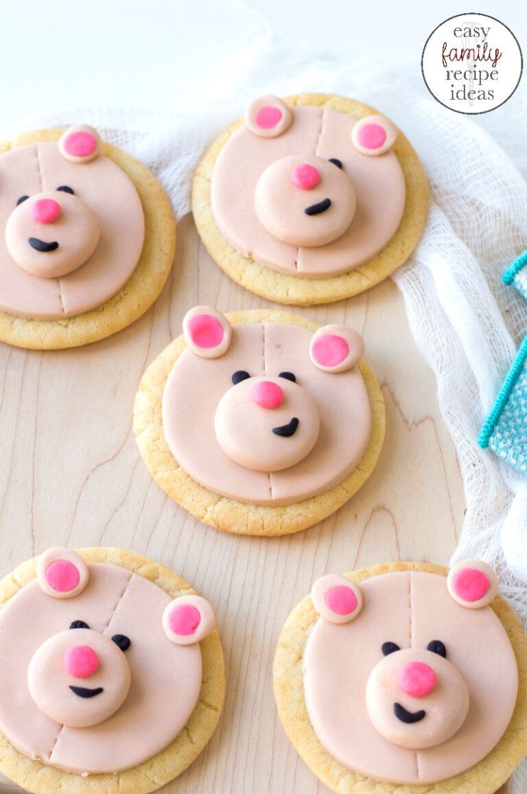 Teddy Bear Cookies for a Teddy Bear Party