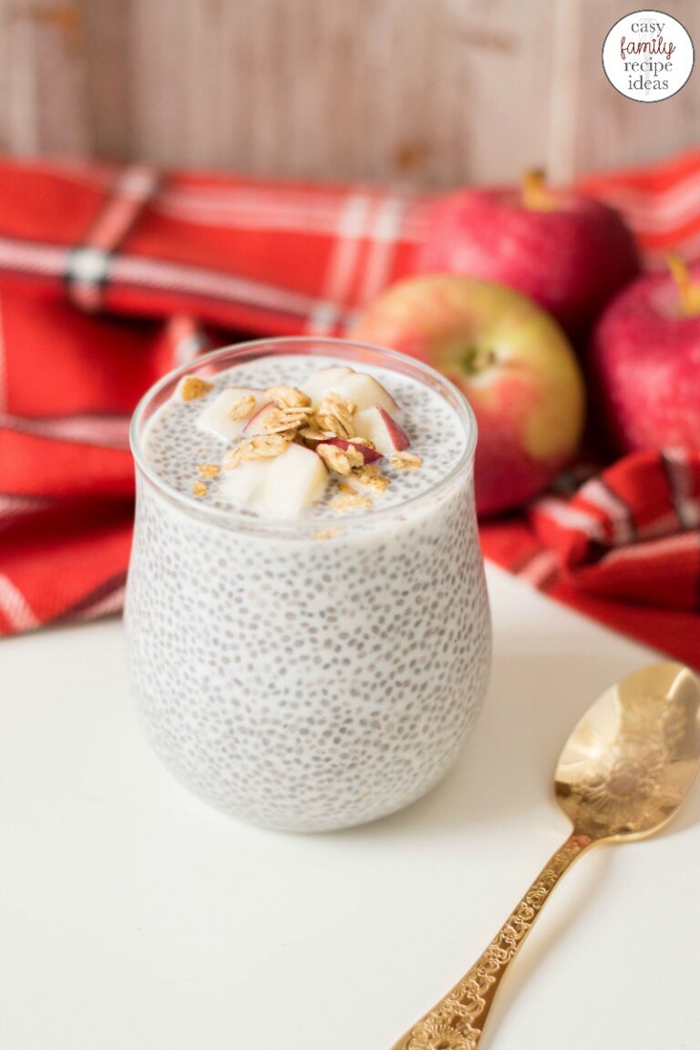 Apple Cinnamon Chia Pudding Recipe – Easy Fall Breakfast Idea