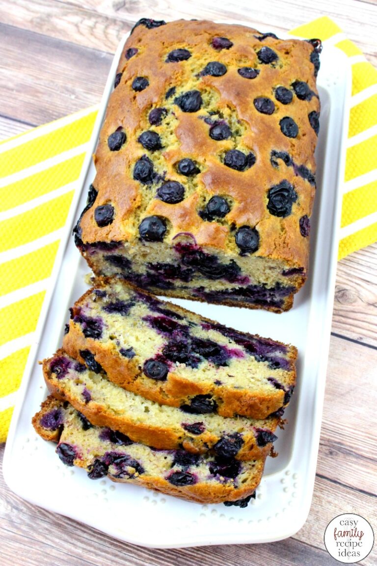 Banana Blueberry Bread Recipe – Easy and Delicious
