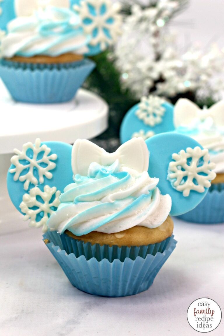 Disney Frozen Cupcakes Recipe Perfect Frozen Themed Birthday Party Food Idea