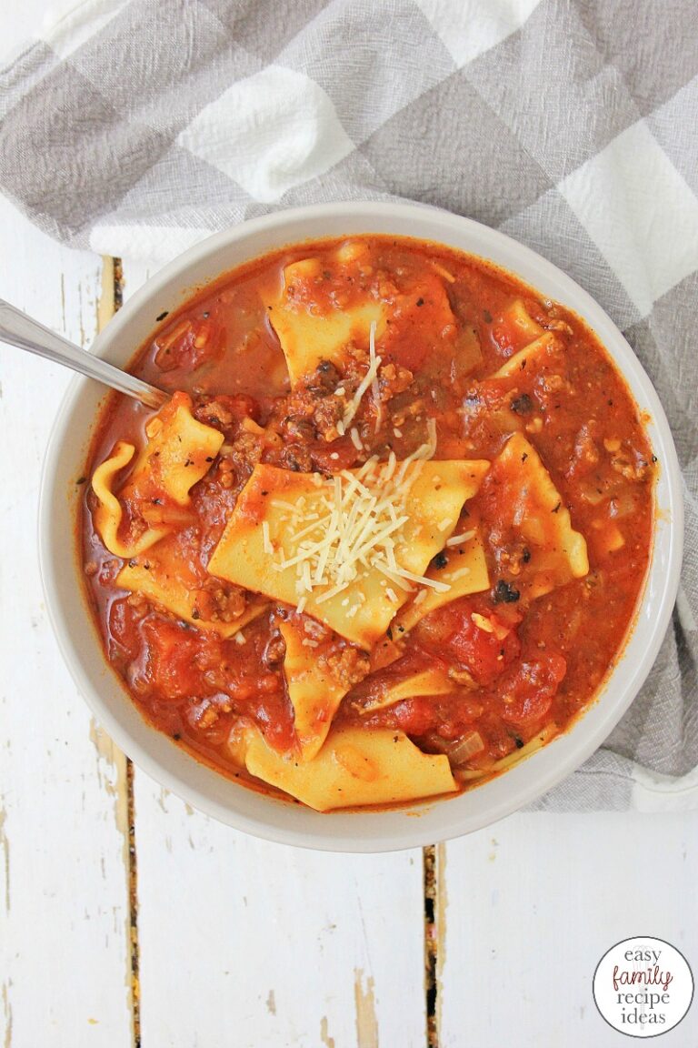 Easy Lasagna Soup Recipe Best One-Pot Meal