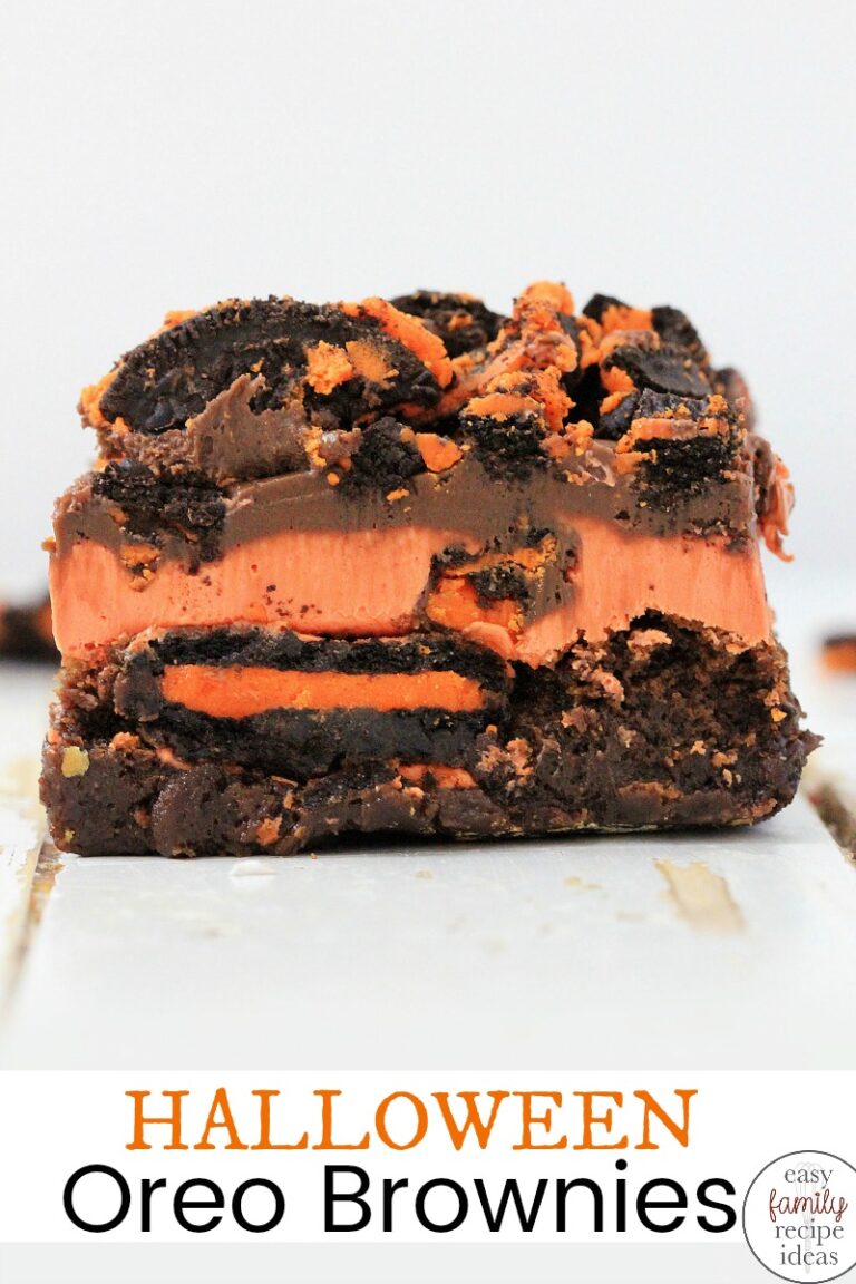 Oreo Brownies Recipe for Halloween