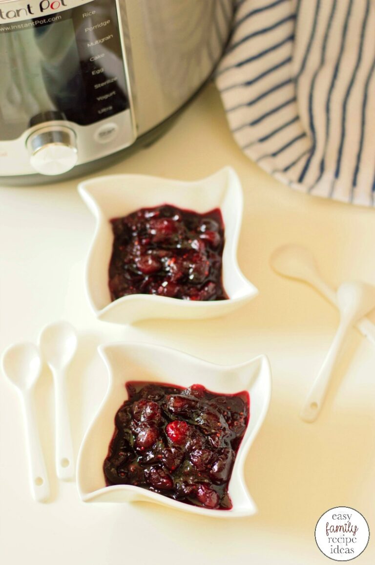 Instant Pot Cranberry Sauce Easy Cranberry Sauce for Holiday Cooking