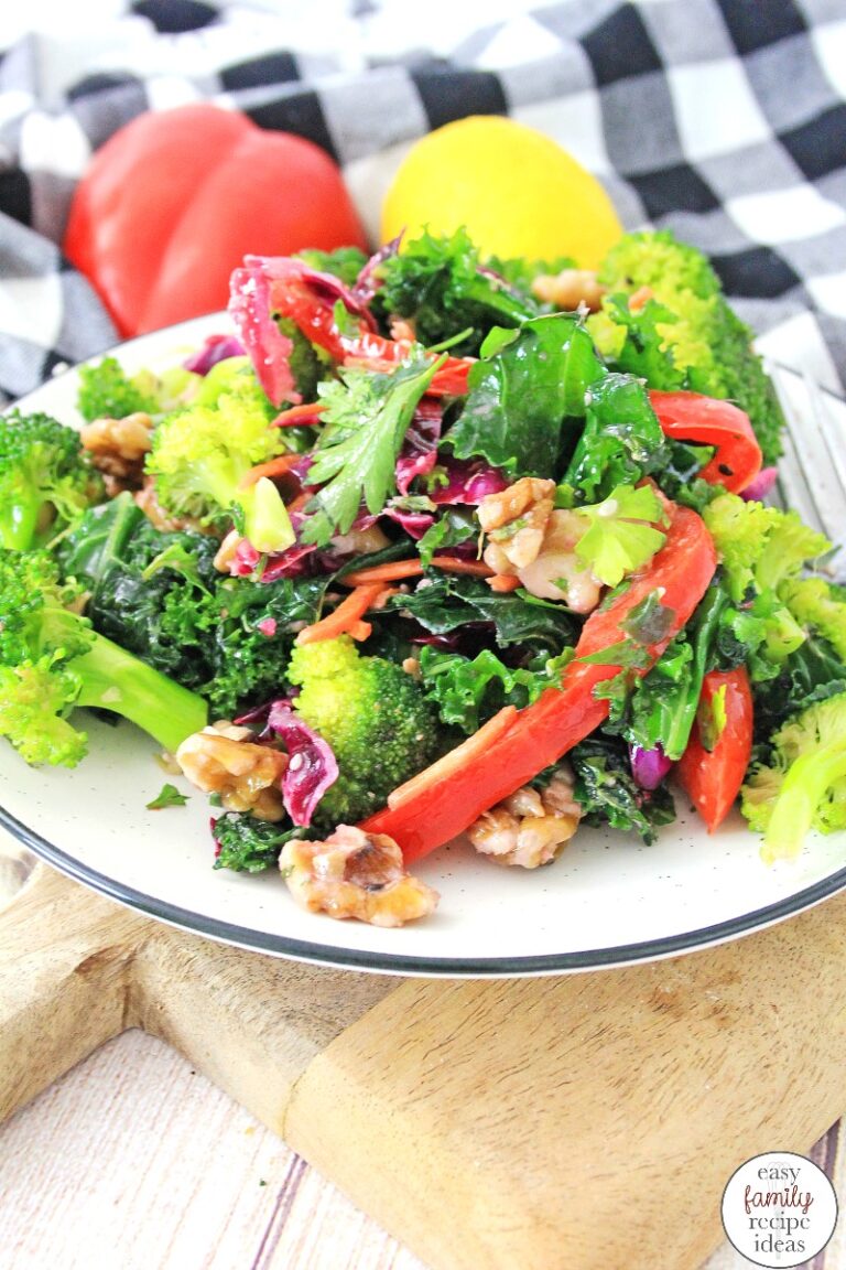 Super Detox Salad with Easy Homemade Dressing