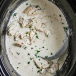 Slow Cooker Ranch Chicken in the Crock Pot.
