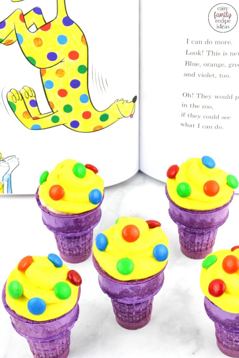 Dr Seuss Put Me In The Zoo Ice Cream Cone Cupcakes