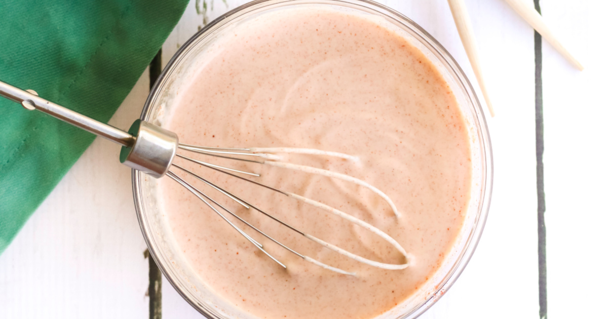 Homemade Yum Yum Sauce - PinkWhen
