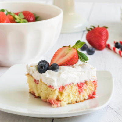 Simple Strawberry Poke Cake Recipe