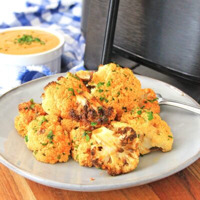 AIR FRYER BUFFALO CAULIFLOWER 12