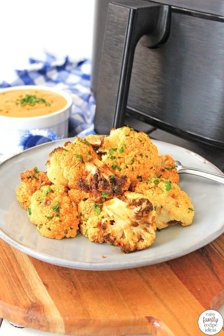 Easy Air Fryer Buffalo Cauliflower Bites