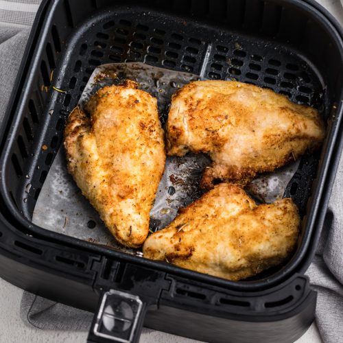 Air Fryer Chicken Breasts PinkWhen