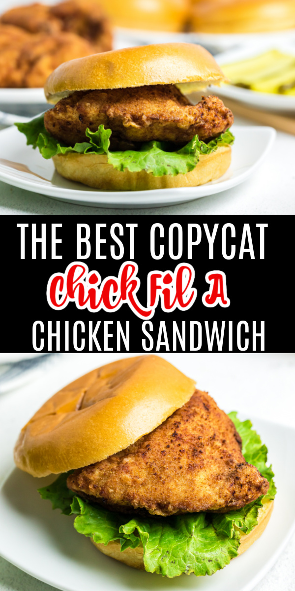 Kid and Family Approved!! This copycat Chick Fil A Chicken Sandwich recipe is made with boneless skinless chicken breasts, brioche buns, eggs, milk, and the perfect blend of seasonings that give this copycat recipe that authentic taste. Your family won't believe this isn't the real deal!