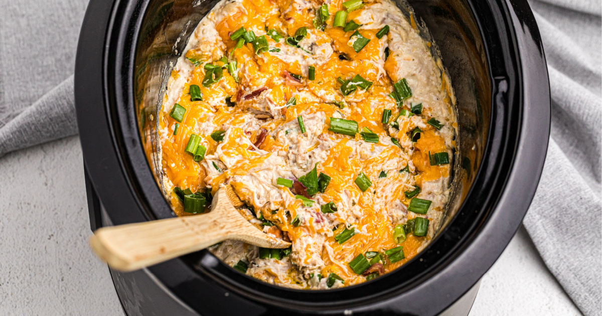 Slow Cooker Crack Chicken - PinkWhen