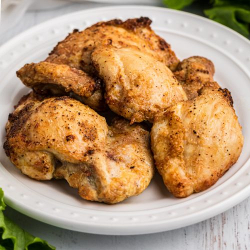 PERFECT Air Fryer Chicken Thighs PinkWhen