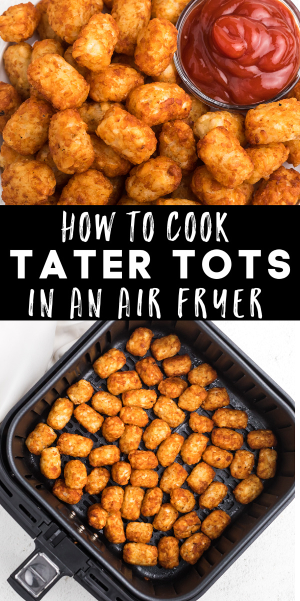 Quick and Easy!! Air Fryer Tater Tots have become my favorite little snack to make. Once you try them in the Air Fryer, you'll never want them any other way. There is no better way to make tater tots than making from frozen tater tots in the air fryer. They have that crispy deep-fried taste without the actual unhealthy frying.