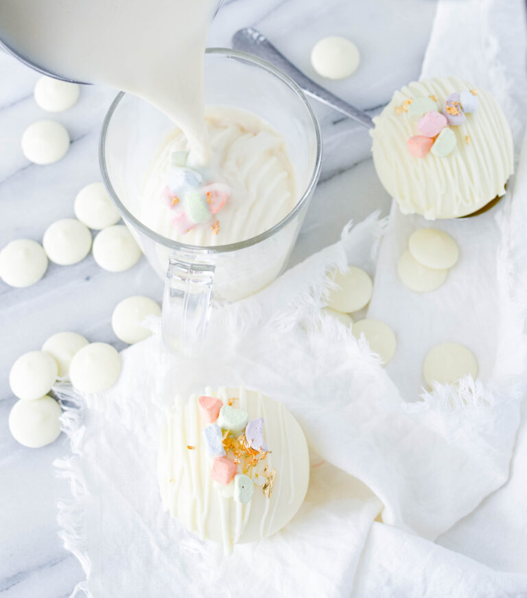 Pot of Gold White Chocolate Bombs