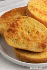 Air Fryer Cheese Toast - PinkWhen