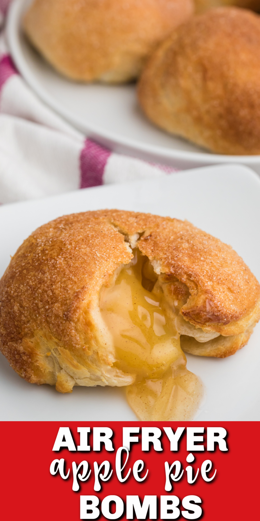 Just when you thought that you've made it all, along comes this simple recipe for Air Fryer Apple Pie Bombs. They're a fast and easy treat that is loaded down with flavor. They literally just take four ingredients to make as well!