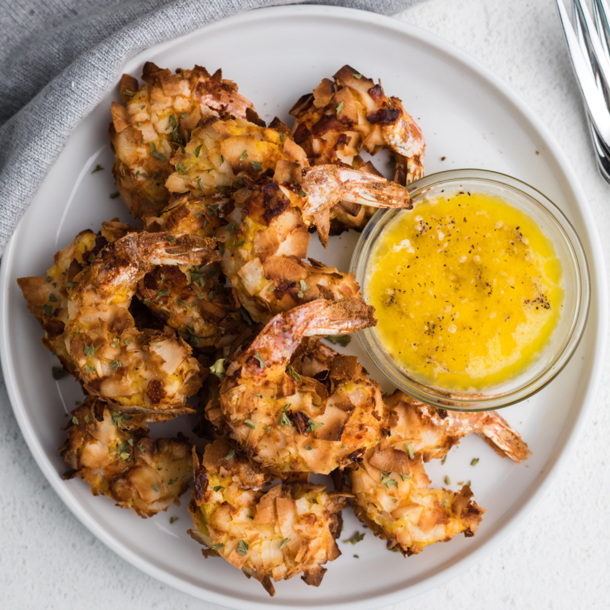 Air Fryer Coconut Shrimp PinkWhen