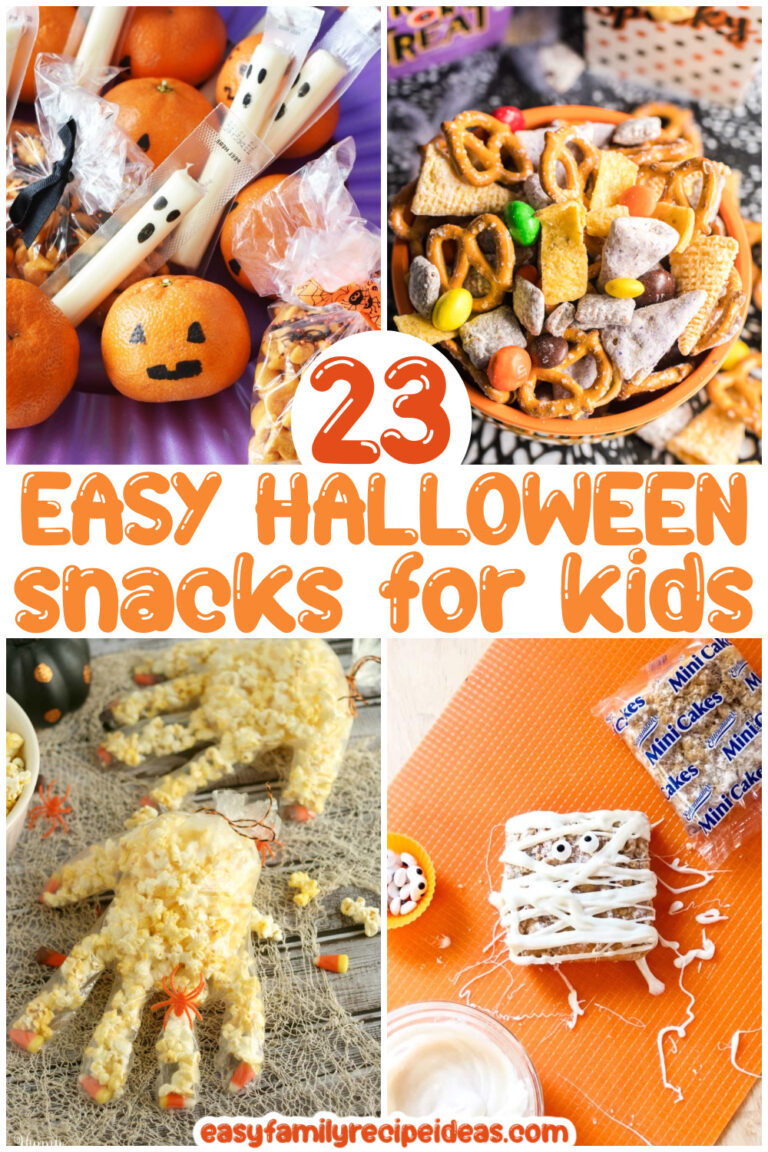 24+ Easy Halloween Snacks for Kids