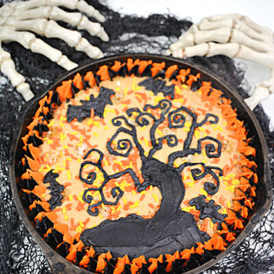 Haunted Tree Halloween Cookie Cake Recipe 11 Halloween Cookie Cake 3