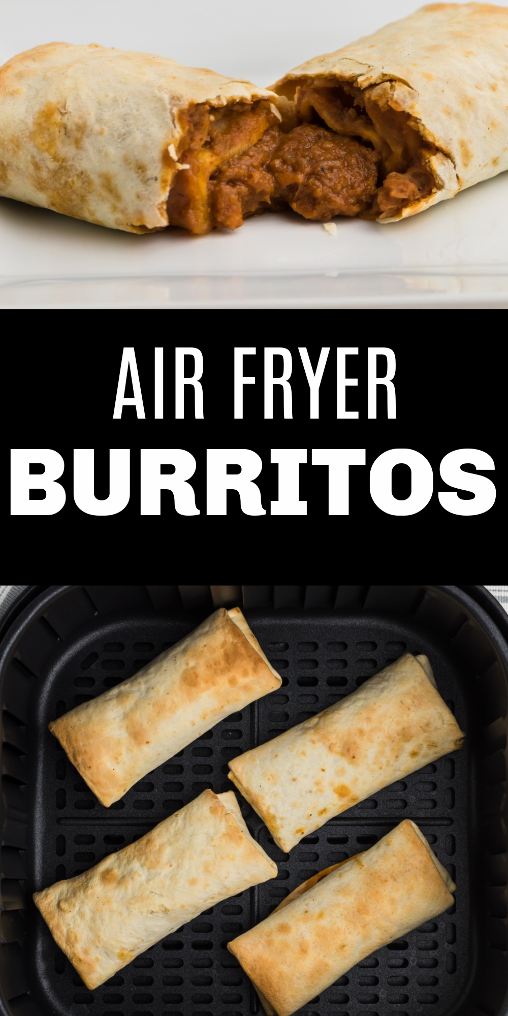 Making Air Fryer Burritos is a simple and easy recipe. Cooking this recipe for frozen burritos in air fryer is one of the best ways to cut down on the cooking time while also making an easy burrito recipe. This is a great way to make a meal the whole family will love!