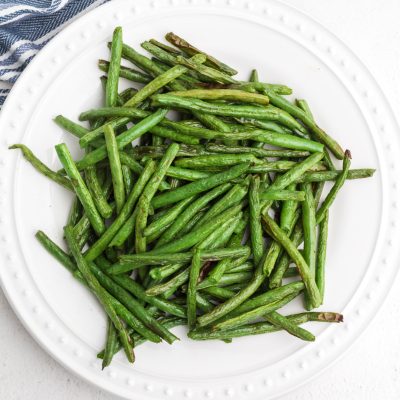 Fresh, Olive Oil & Garlic Air Fryer Green Beans