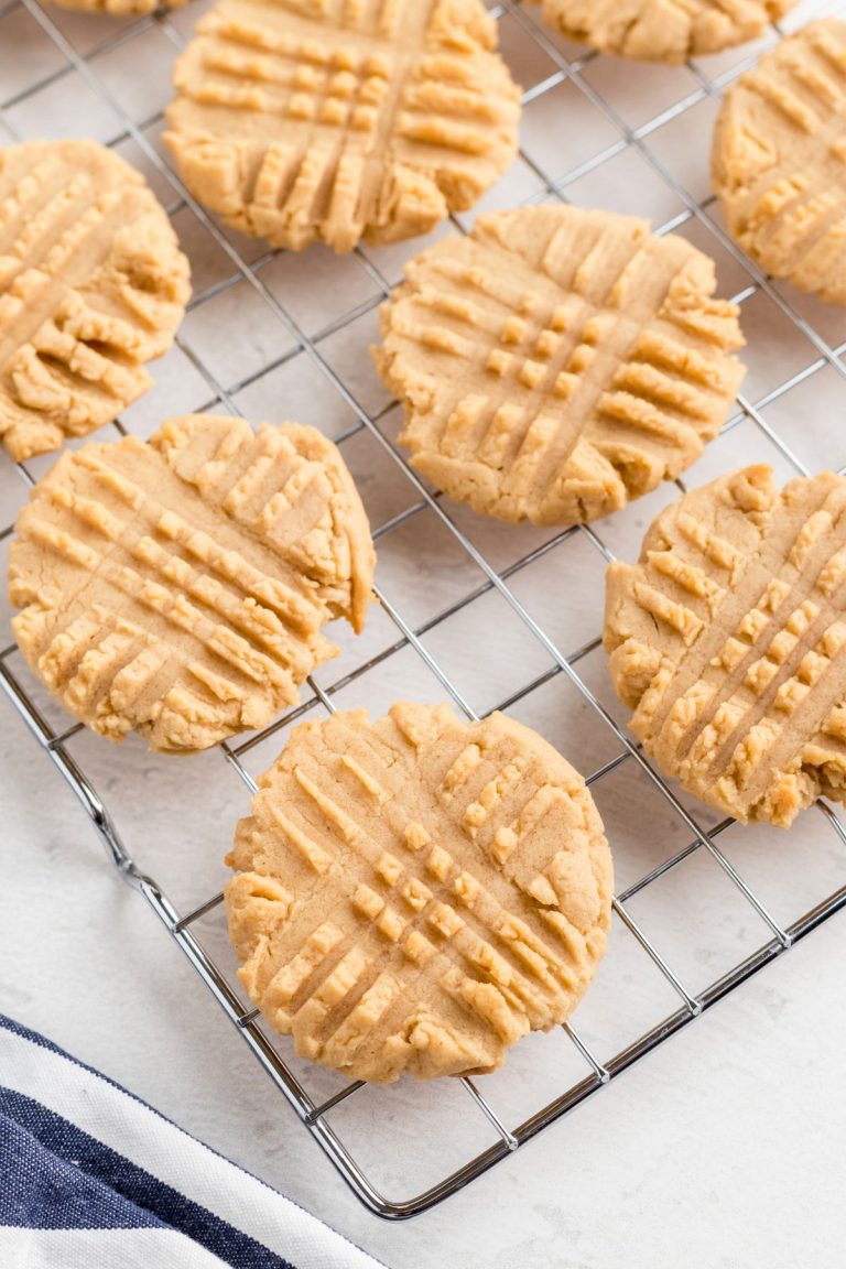Peanut Butter Cookies without Brown Sugar PinkWhen