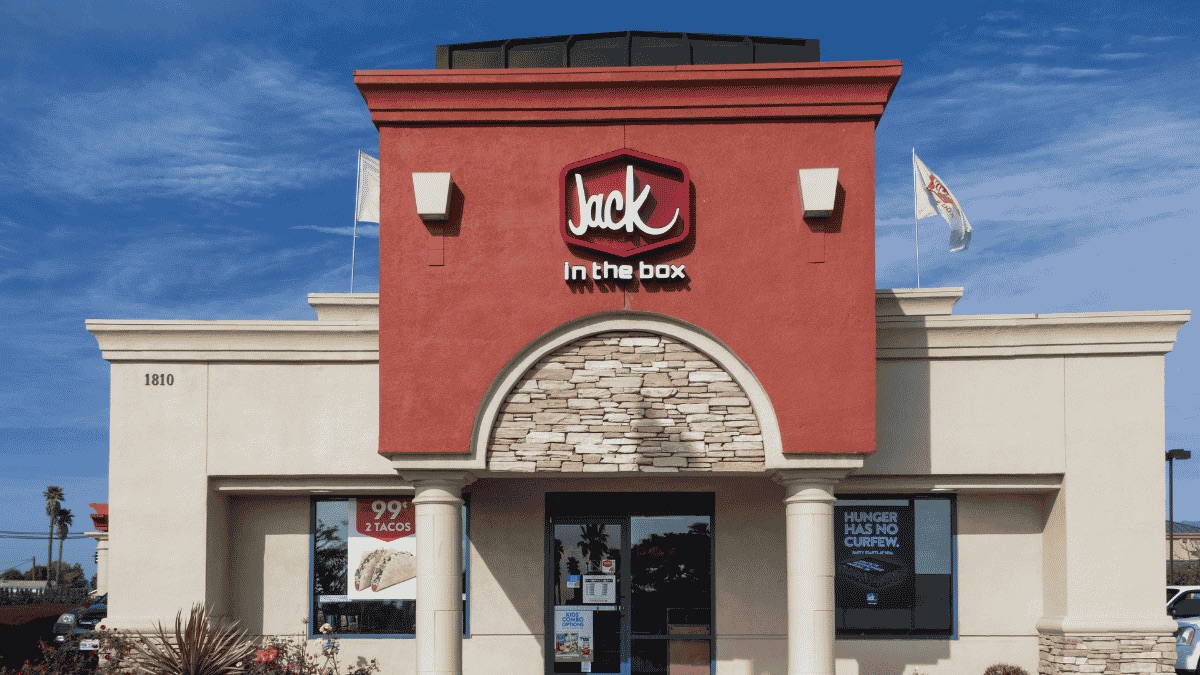 Image of Jack in the Box restaurant.