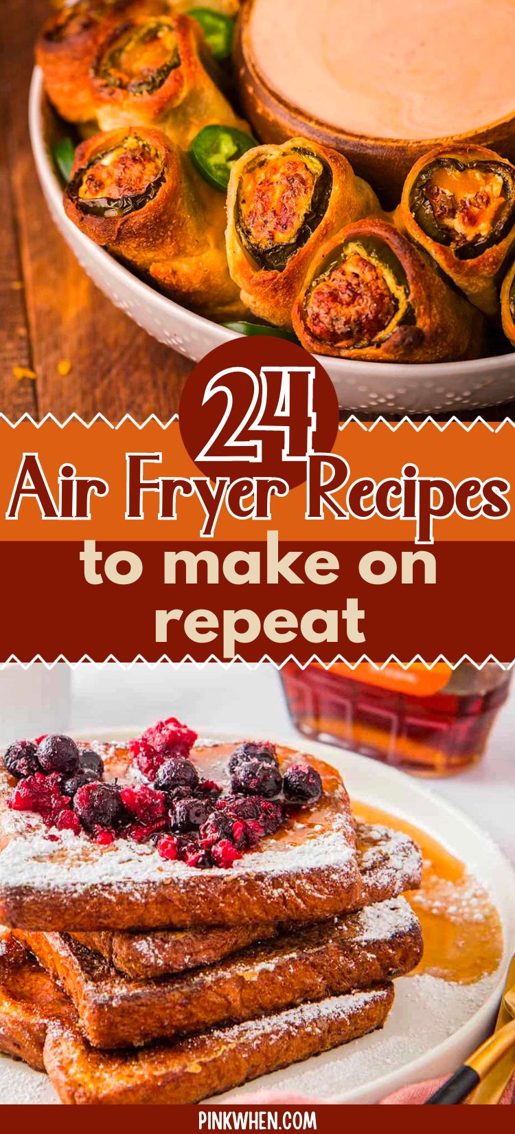 Explore 24 fantastic air fryer recipes that are perfect for making on repeat.