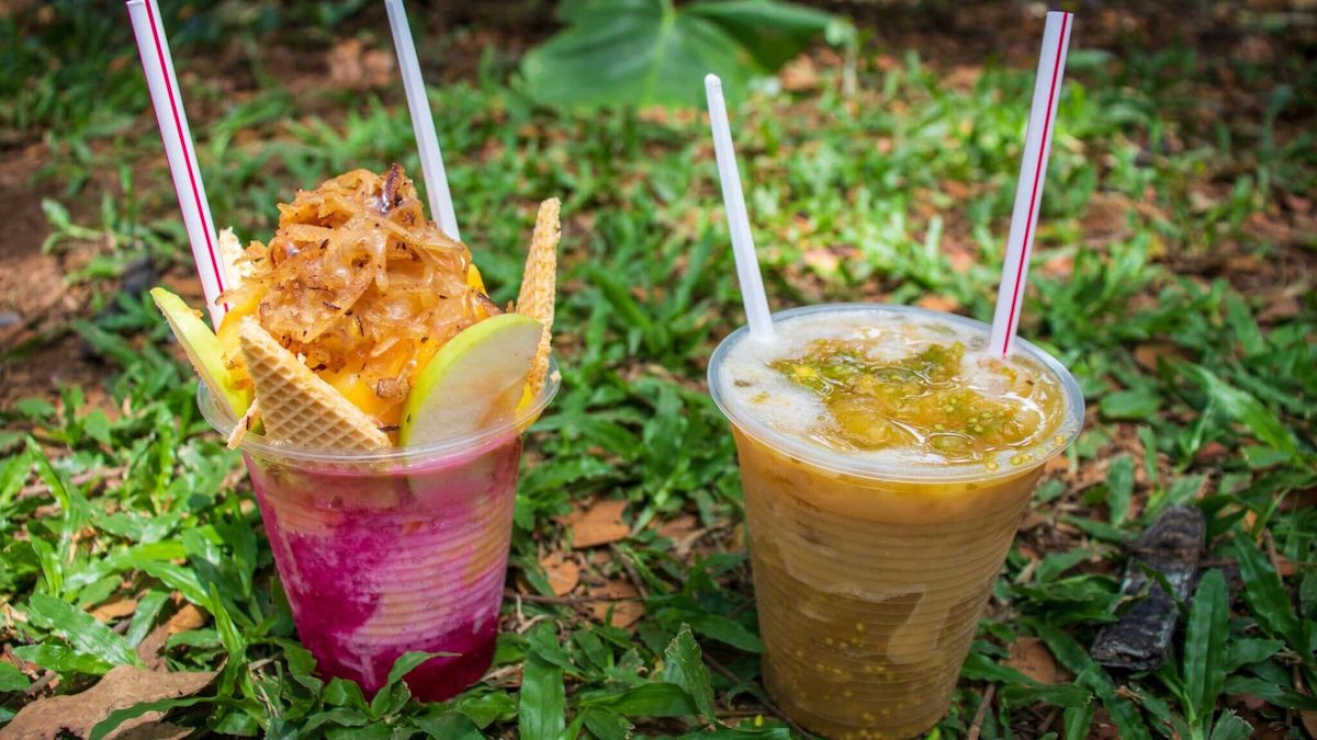Ice, Lulo and fruit-based drinks that are given in the city of Cali