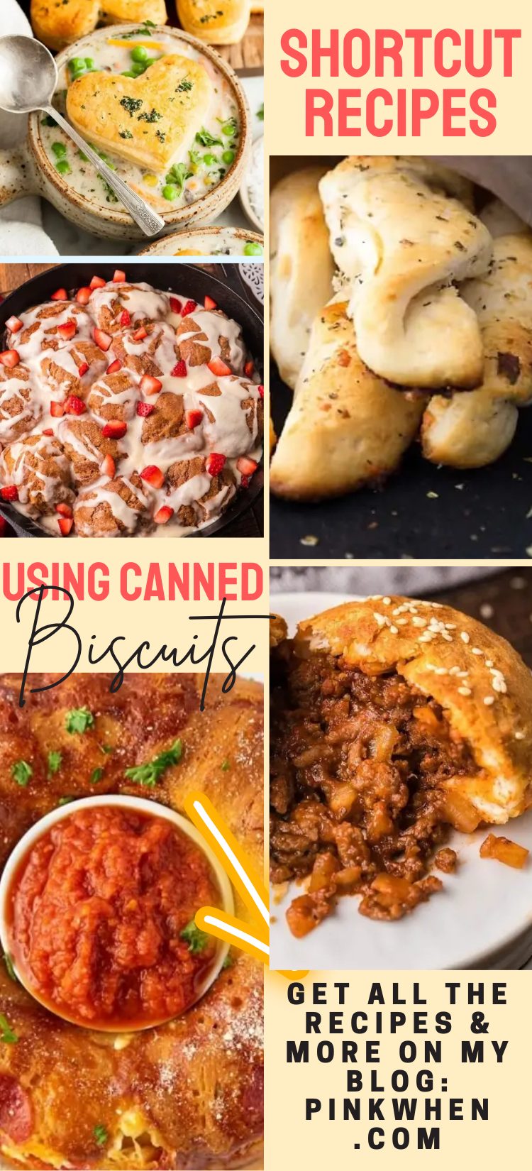 Shortcut Recipes Using Canned Biscuits