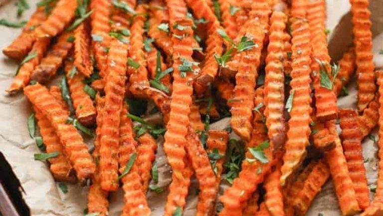 Spiced Sweet Potato Fries.