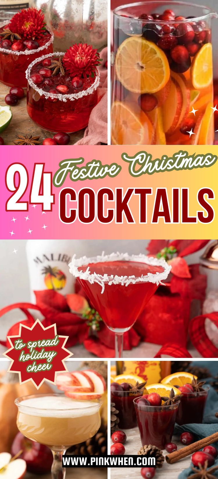 24 Festive Christmas Cocktails to Spread Holiday Cheer