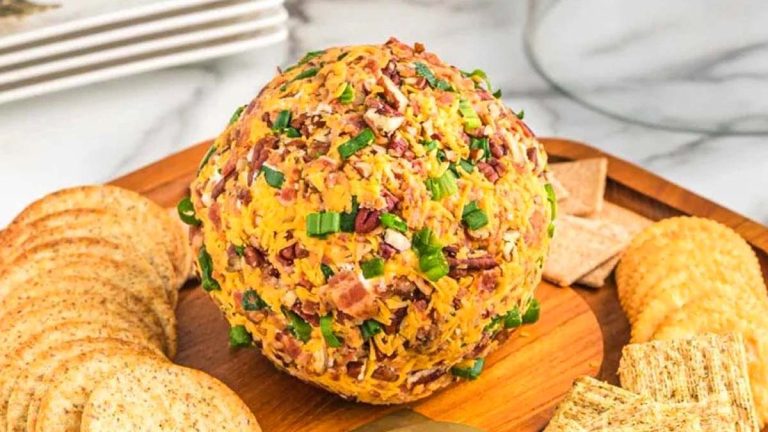 The Best Bacon Ranch Cheese Ball Recipe.