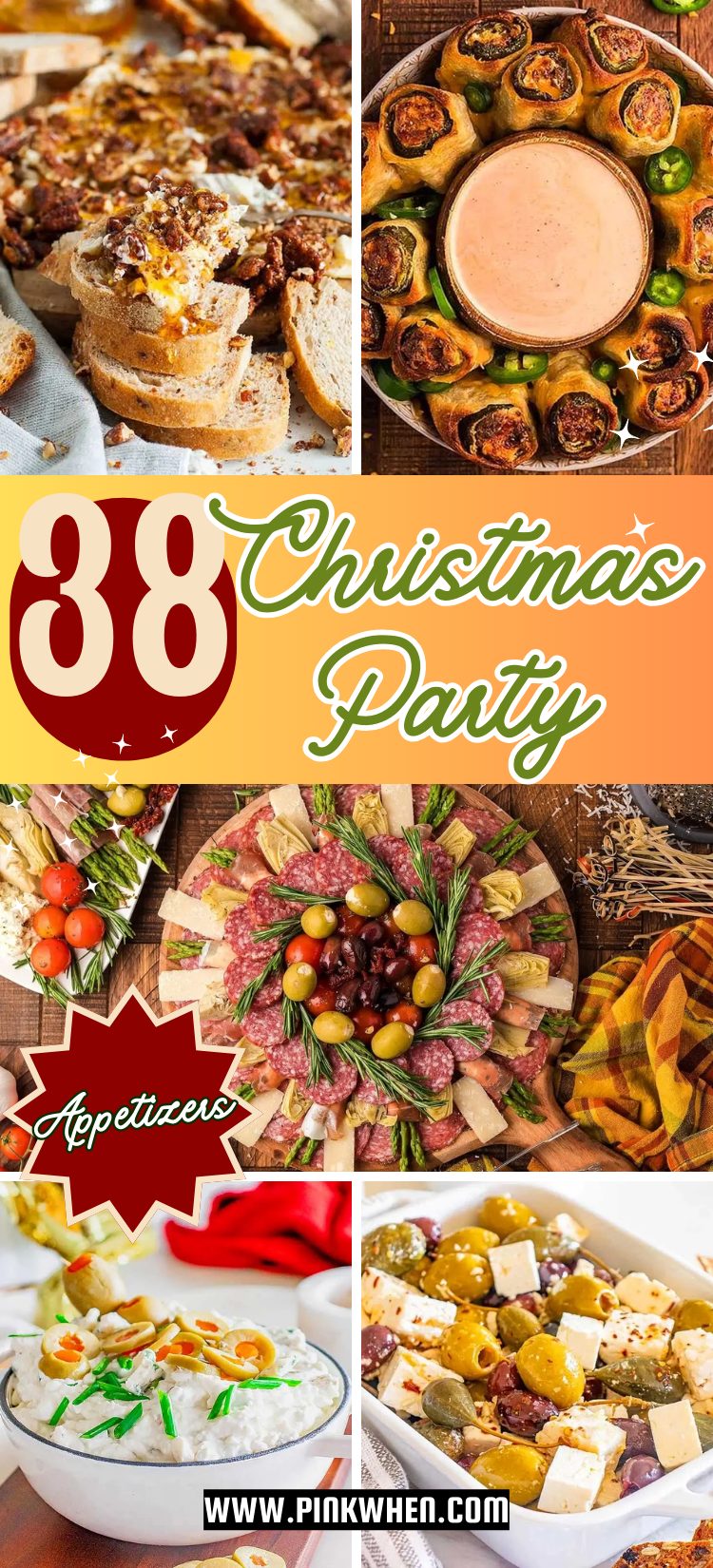 38 Christmas Party Appetizers Perfect for a Crowd