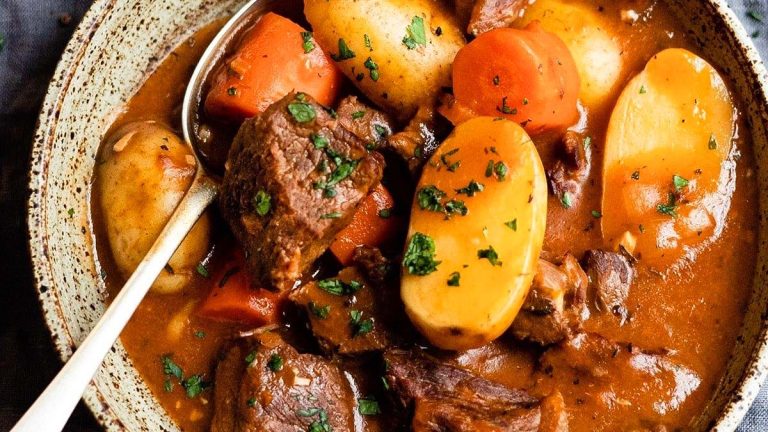 Dutch Oven Beef Stew.