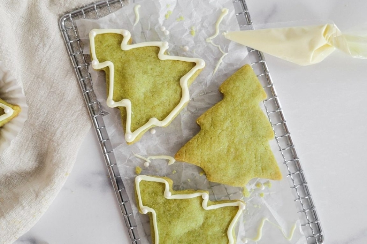 24 Christmas Tree Recipes to Add Magic to the Holidays 26 Matcha Christmas Tree Cookies
